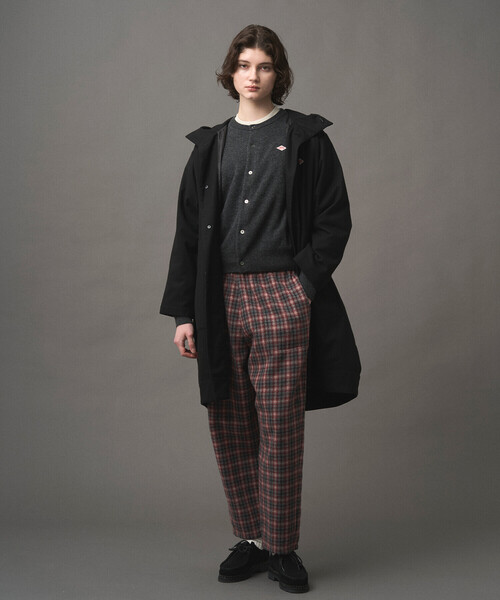 WOMEN'S WOOL LIKE INSULATION HOODED COAT（ダウンジャケット/コート