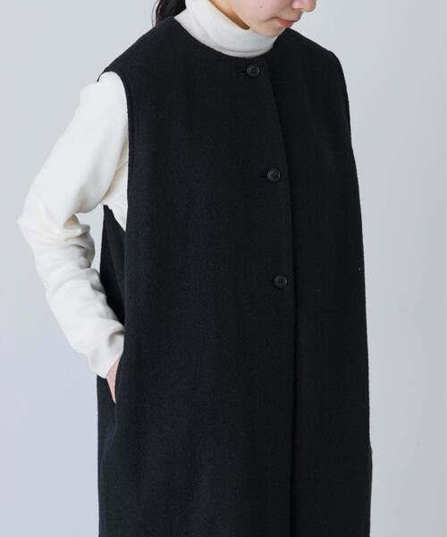 かぐれ（カグレ）の「ウールタックジャンパースカート（ワンピース・レディース・ブラック・FREE）」の9枚目の写真