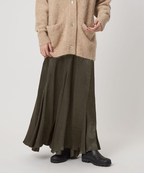 別注】＜GREYCHORD for conte＞ギャザー フレアスカート（スカート