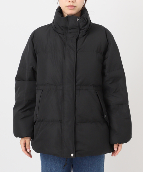 B.C STOCK（ベーセーストック）の「撥水 / 撥油 / フラッフィーフーディミトンダウン（ブルゾン・レディース・ブラック/アイボリー/ブルー・SMALL/MEDIUM）」の17枚目の写真