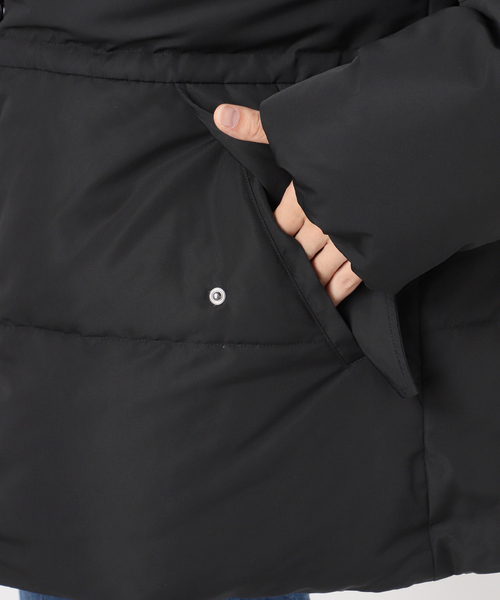 B.C STOCK（ベーセーストック）の「撥水 / 撥油 / フラッフィーフーディミトンダウン（ブルゾン・レディース・ブラック/アイボリー/ブルー・SMALL/MEDIUM）」の20枚目の写真