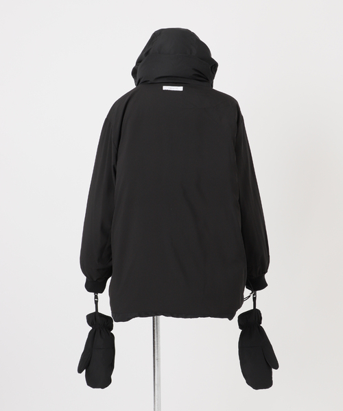 セール】撥水 / 撥油 / フラッフィーフーディミトンダウン（ブルゾン