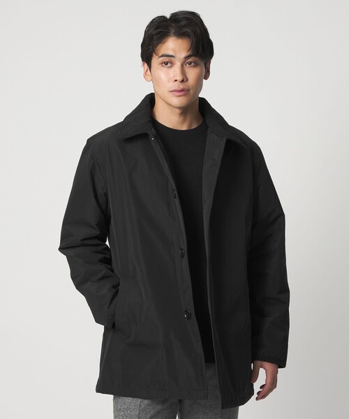 A DAY IN THE LIFE UNITED ARROWS(アデイインザライフユナイテッドアローズ)の「中綿 ミドルステンカラージャケット-撥水-<A DAY IN THE LIFE>(その他アウター・メンズ・ダークブラウン/ブラック・M/XL/L)」の11枚目の写真