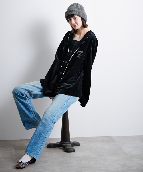 PARIS SAINT-GERMAIN(パリサンジェルマン)の「【Paris Saint-Germain / パリ・サン=ジェルマン】 JP SAKURA FLIGHT CARDIGAN(その他アウター・メンズ・ブラック・LARGE/MEDIUM)」の11枚目の写真