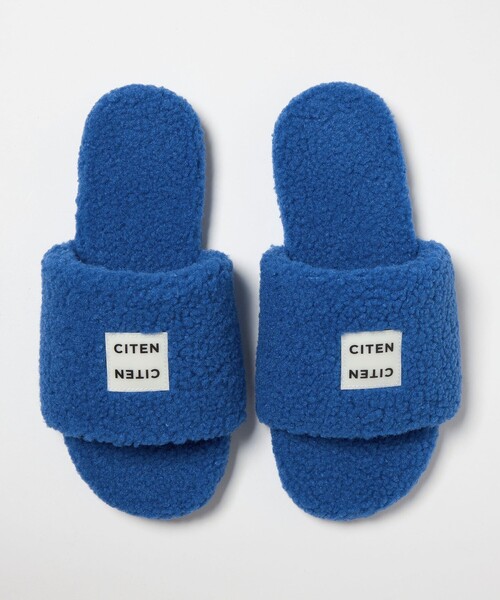 CITEN（シテン）の「＜CITEN＞ボアスリッパシューズ（その他シューズ・レディース・オフホワイト/オレンジ/ロイヤルブルー・S/M/L）」の5枚目の写真