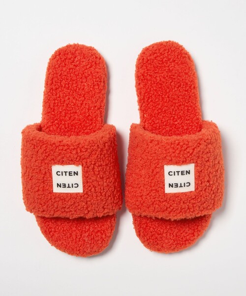 CITEN（シテン）の「＜CITEN＞ボアスリッパシューズ（その他シューズ・レディース・オフホワイト/オレンジ/ロイヤルブルー・S/M/L）」の16枚目の写真