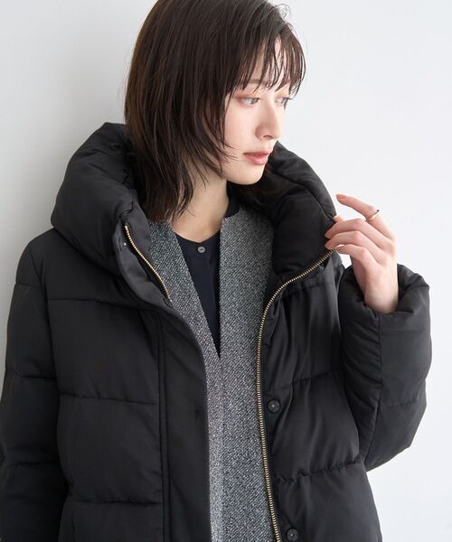 YECCA VECCA(イェッカヴェッカ)の「カチオンジャージーブルゾン(ブルゾン・レディース・グレイッシュベージュ/ブラック・FREE)」の21枚目の写真