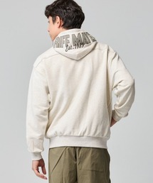 KRIFF MAYER（クリフメイヤー）の「【伸縮性･ストレッチ】のび~る裏毛フード刺繍パーカー（パーカー）」