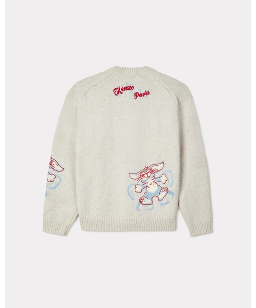 KENZO（ケンゾー）の「'KENZO Winter Holidays' エンブロイダリー ジャンパー イン ウール（その他トップス・メンズ・ホワイト系その他・MEDIUM/SMALL/LARGE）」の2枚目の写真