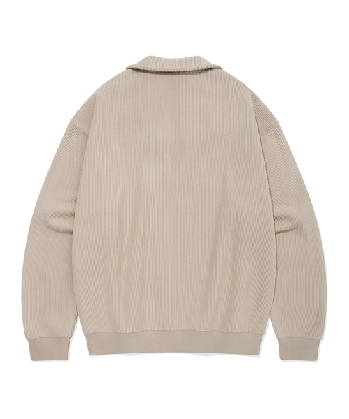 COVERNAT(カバーナット)の「スモールCロゴコーデュロイハーフジップベージュ(Tシャツ/カットソー・レディース・その他・SMALL/X-SMALL/MEDIUM/X-LARGE)」の3枚目の写真