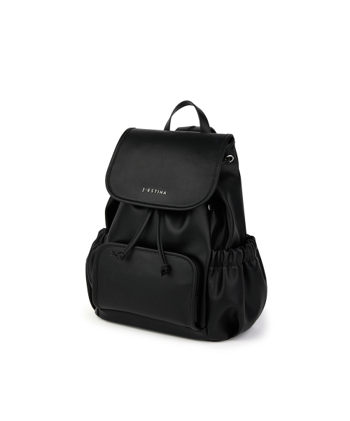 JESTINA(ジェイエスティナ)の「CLE MDバックパック BK (JHNEHB5BF380BK980)(バックパック/リュック・レディース・ブラック・FREE)」の3枚目の写真