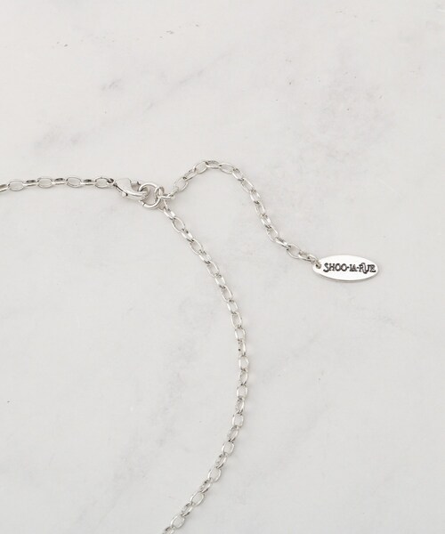 パールホワイト クロスチャーム ネックレス パールホワイト クロスチャーム ネックレス 再入荷】 cross × pearl