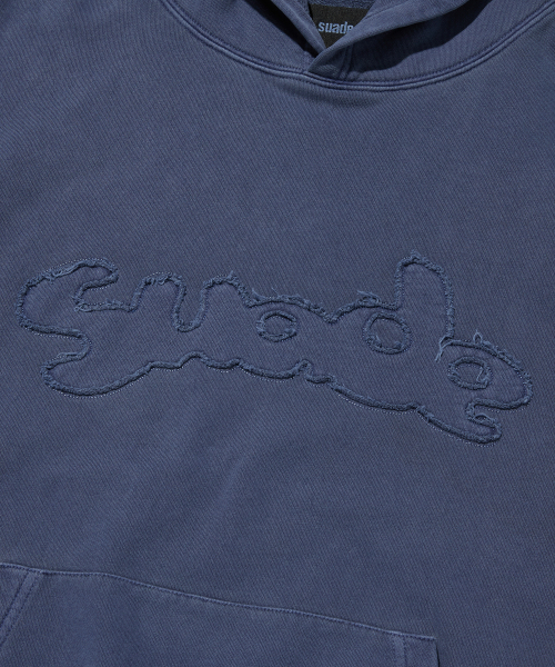 suade（スエード）の「LOOSE BALLOON HOODIE [PIGMENT NAVY]（パーカー・レディース・その他・MEDIUM/X-LARGE/LARGE）」の4枚目の写真