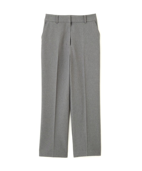 NATURAL BEAUTY BASIC（ナチュラルビューティーベーシック）の「◇メランジシャークスキン SETUP ストレートパンツ（スラックス・レディース・グレー/ベージュ・MEDIUM/SMALL/LARGE）」の9枚目の写真