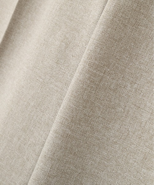 NATURAL BEAUTY BASIC（ナチュラルビューティーベーシック）の「◇メランジシャークスキン SETUP ストレートパンツ（スラックス・レディース・グレー/ベージュ・MEDIUM/SMALL/LARGE）」の13枚目の写真