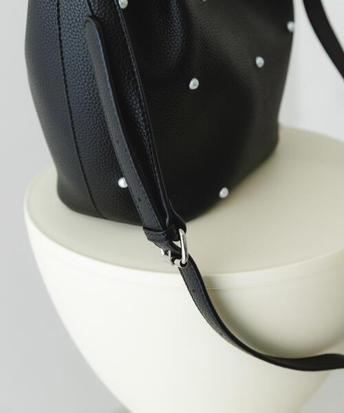 RODE SKO(ロデスコ)の「インバッグ付パールバッグ(ハンドバッグ・レディース・グレー/ブラック・ONE)」の10枚目の写真