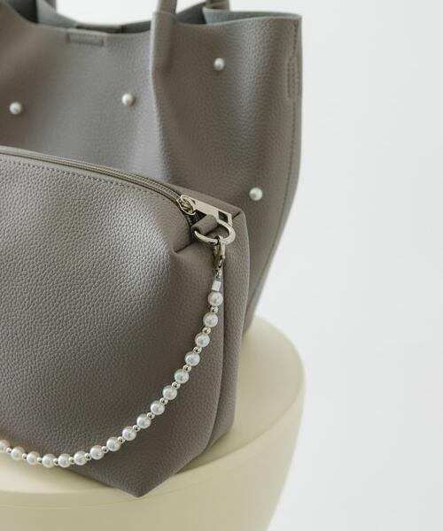 インバッグ付パールバッグ（ハンドバッグ）｜RODE SKO（ロデスコ）の