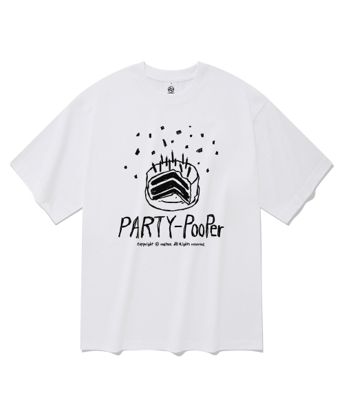 RADINEO(ラディネオ)の「パーティプファー半袖Tシャツホワイト(Tシャツ/カットソー・メンズ・その他・LARGE/MEDIUM/SMALL/X-LARGE)」の1枚目の写真