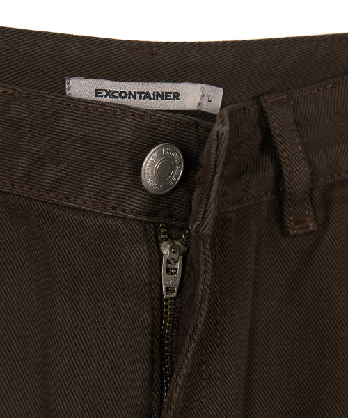 EXCONTAINER（エックスコンテナ）の「ダブルニカーペンターダイングパンツ (ブラウン)（その他パンツ・メンズ・その他・SMALL/MEDIUM/LARGE/X-LARGE）」の5枚目の写真