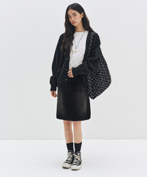 Signature Midi Skirt DCSK002BLACK