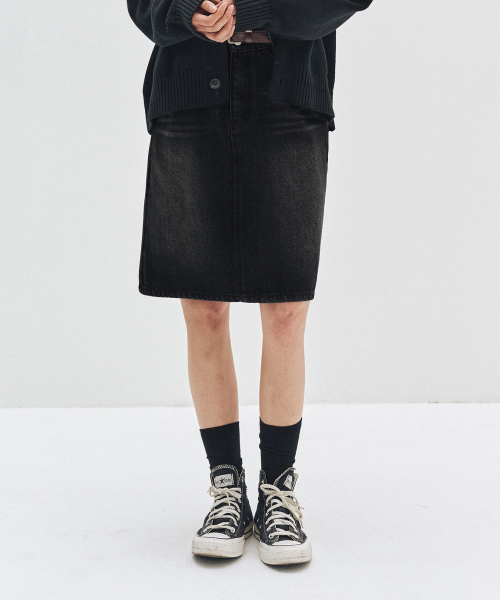 DECET WOMEN(デケット ウーマン)の「Signature Midi Skirt DCSK002BLACK(スカート・レディース・その他・X-SMALL/SMALL/MEDIUM)」の6枚目の写真