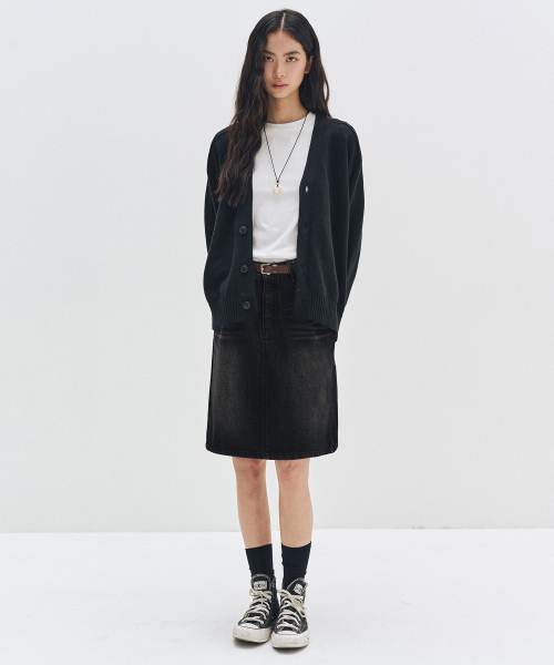 DECET WOMEN(デケット ウーマン)の「Signature Midi Skirt DCSK002BLACK(スカート・レディース・その他・X-SMALL/SMALL/MEDIUM)」の7枚目の写真
