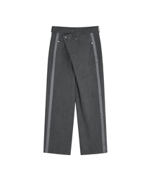 SEEN（シーン）の「TWISTED COTTON PANTS (Grey)（その他パンツ）」