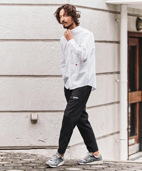 felkod（フィルコッド）の「ms6346-Band Collar Oxford Shirts シャツ(F26S320)（シャツ/ブラウス・メンズ・ホワイト/ネイビー/グレー・S/M/L/XL）」の8枚目の写真