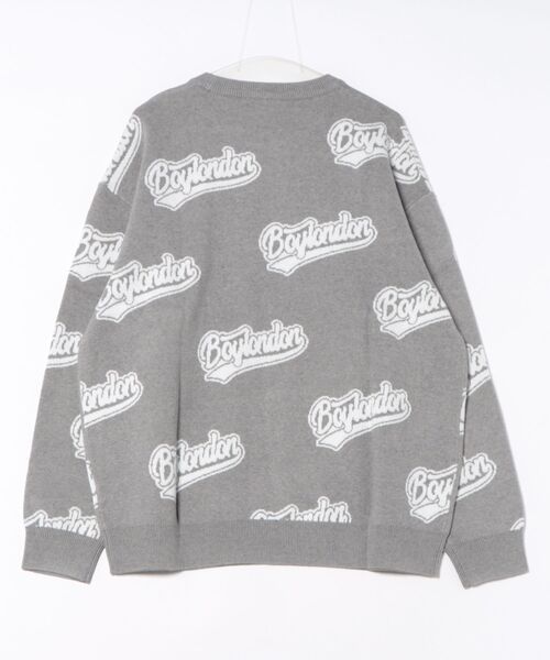 BOY LONDON(ボーイロンドン)の「【BOY LONDON】BOY LOGO JACQUARD KNIT PULLOVER(ニット/セーター・メンズ・グレー・X-LARGE/LARGE/MEDIUM)」の8枚目の写真