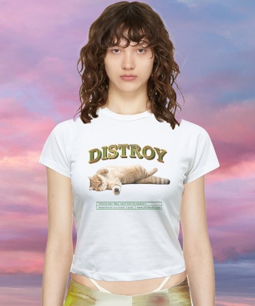 2113 STUDIO(イイルイルサムスタジオ)の「EP2 エアロクロップTシャツ12(Tシャツ/カットソー・レディース・その他・MEDIUM/X-SMALL)」の1枚目の写真