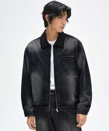 DECET（デケト）の「Denim Work Jacket DCJK003BlackA（デニムジャケット）」
