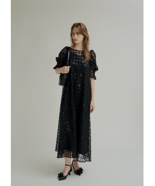 Kirakira check onepiece（ドレス）｜LE'RURE（リルアー）の