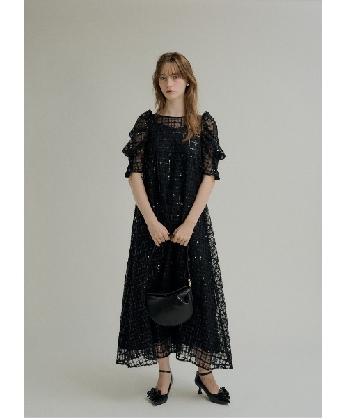 Kirakira check onepiece（ドレス）｜LE'RURE（リルアー）の