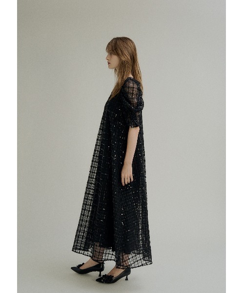 Kirakira check onepiece（ドレス）｜LE'RURE（リルアー）の