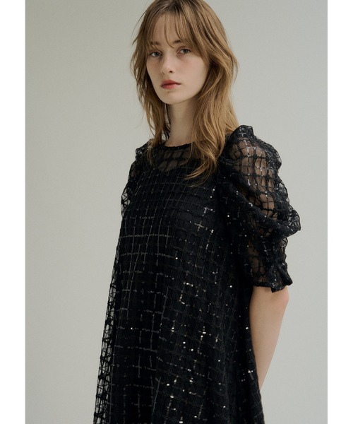 新品　リルアー　LE’RURE Kirakira check onepiece Kirakira check onepiece（ドレス）｜LE'RURE（リルアー）の