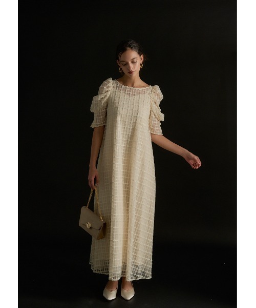 Kirakira check onepiece（ドレス）｜LE'RURE（リルアー）の