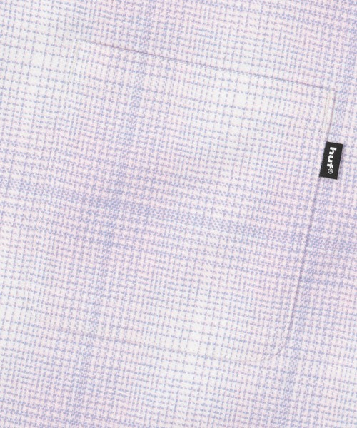 HUF(ハフ)の「HUF eightynine PLAID SHIRT(シャツ/ブラウス・メンズ・ブラック/ナチュラル・L/M/XL/S)」の4枚目の写真
