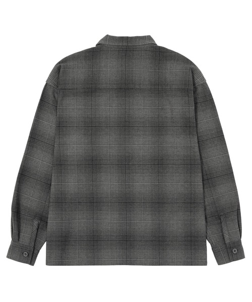 HUF(ハフ)の「HUF eightynine PLAID SHIRT(シャツ/ブラウス・メンズ・ブラック/ナチュラル・L/M/XL/S)」の5枚目の写真