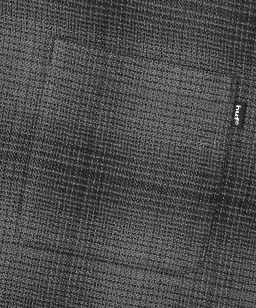 HUF(ハフ)の「HUF eightynine PLAID SHIRT(シャツ/ブラウス・メンズ・ブラック/ナチュラル・L/M/XL/S)」の14枚目の写真