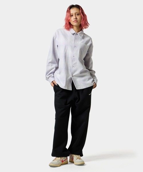 HUF(ハフ)の「HUF eightynine PLAID SHIRT(シャツ/ブラウス・メンズ・ブラック/ナチュラル・L/M/XL/S)」の10枚目の写真