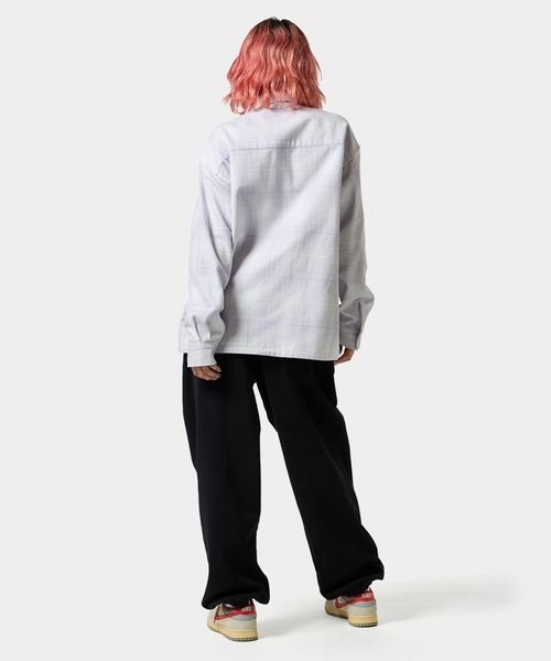 HUF(ハフ)の「HUF eightynine PLAID SHIRT(シャツ/ブラウス・メンズ・ブラック/ナチュラル・L/M/XL/S)」の12枚目の写真