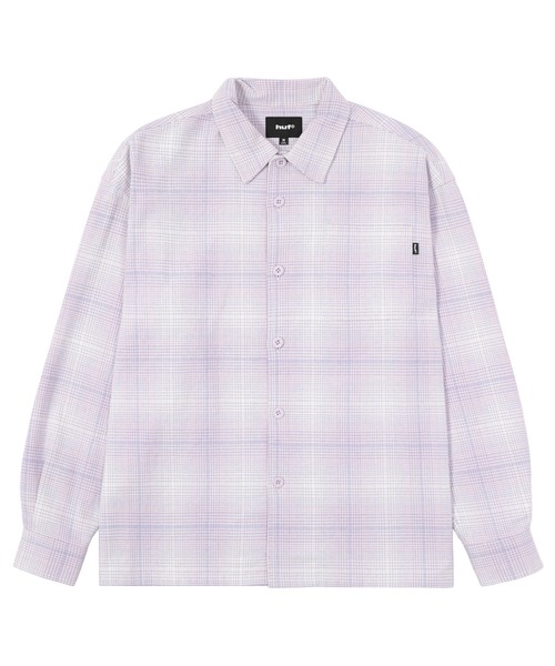 HUF(ハフ)の「HUF eightynine PLAID SHIRT(シャツ/ブラウス・メンズ・ブラック/ナチュラル・L/M/XL/S)」の17枚目の写真
