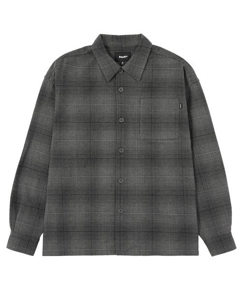 HUF(ハフ)の「HUF eightynine PLAID SHIRT(シャツ/ブラウス・メンズ・ブラック/ナチュラル・L/M/XL/S)」の16枚目の写真