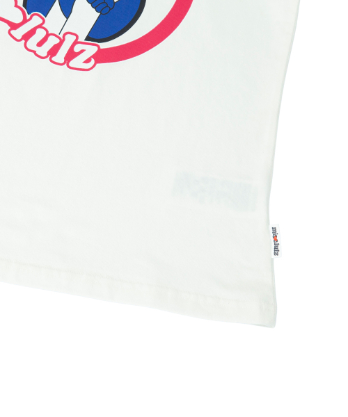 MISSLULZ(ミスルールズ)の「Future Friend Slim Fit T-Shirt Cloud White(Tシャツ/カットソー・レディース・マルチ/ダークパープル/ストーン・X-SMALL/SMALL/MEDIUM)」の8枚目の写真