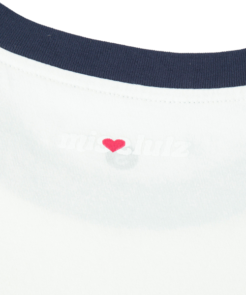 MISSLULZ(ミスルールズ)の「Future Friend Slim Fit T-Shirt Cloud White(Tシャツ/カットソー・レディース・マルチ/ダークパープル/ストーン・X-SMALL/SMALL/MEDIUM)」の9枚目の写真