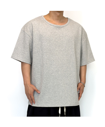 Uネックオーバーサイズ半袖Tシャツ