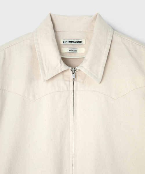 BIRTHDAYSUIT(バースデースーツ)の「TWILL WESTERN JACKET (NATURAL)(ナイロンジャケット・メンズ・その他・SMALL/MEDIUM)」の3枚目の写真