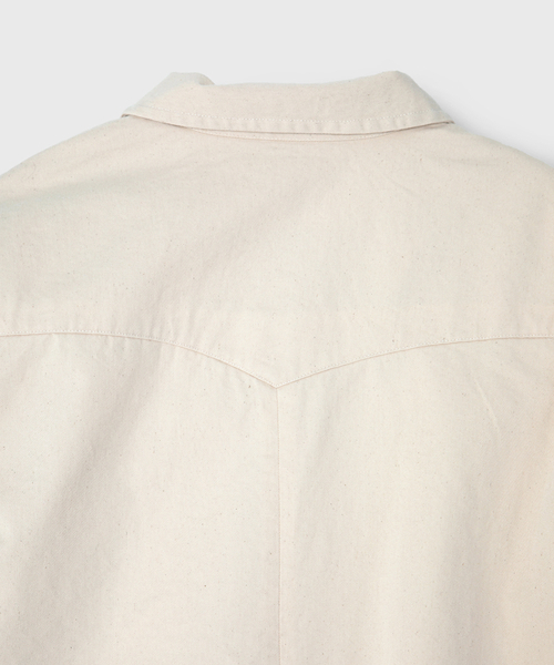 BIRTHDAYSUIT(バースデースーツ)の「TWILL WESTERN JACKET (NATURAL)(ナイロンジャケット・メンズ・その他・SMALL/MEDIUM)」の7枚目の写真