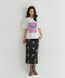 水の道 Tシャツ _ アイボリー