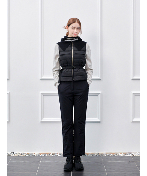NITINA（ニティナ）の「パディングストリングパンツBK（スラックス・レディース・ブラック・SMALL/MEDIUM/LARGE）」の2枚目の写真